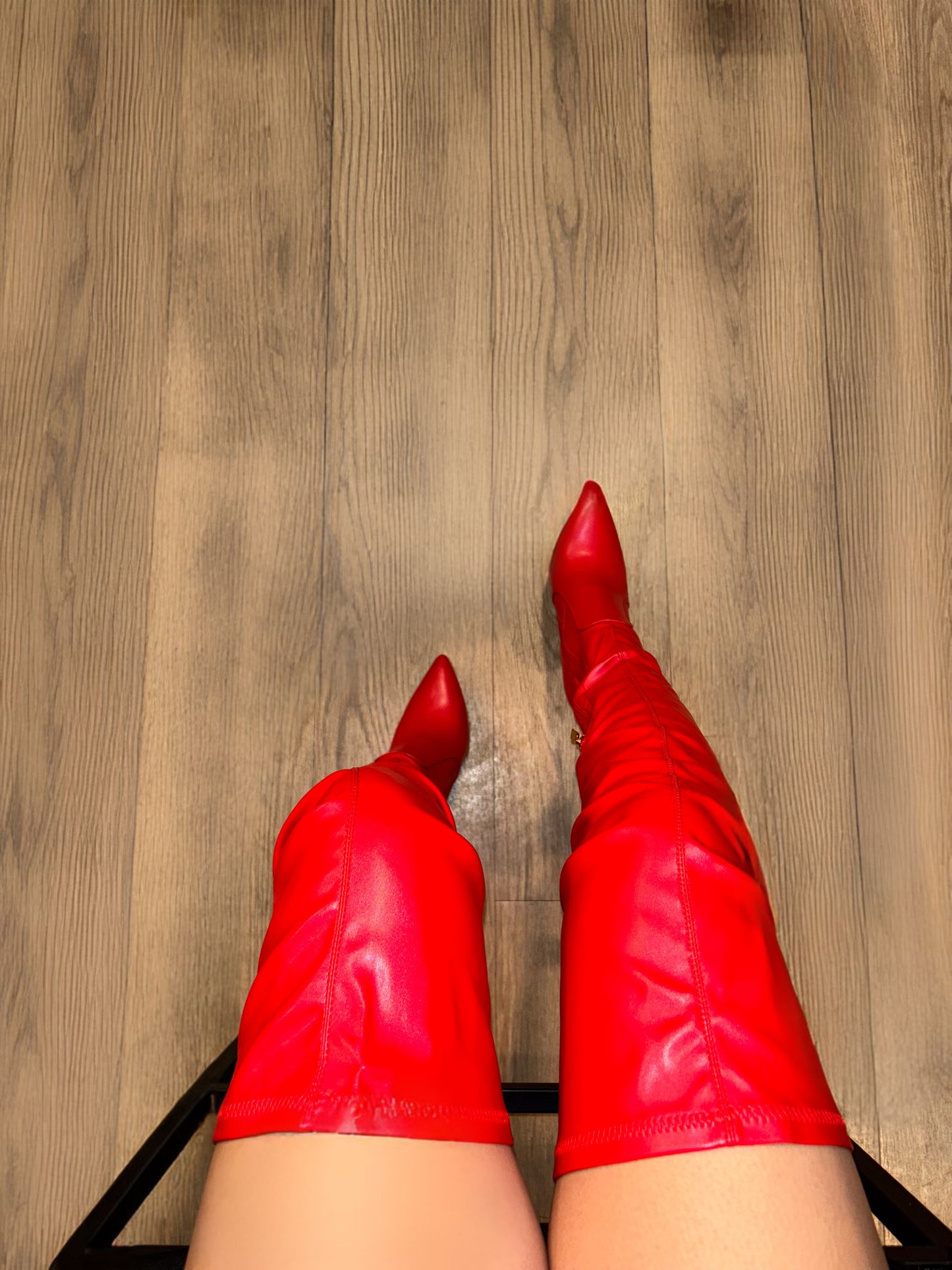 Gush Over Knee High Heel Boots